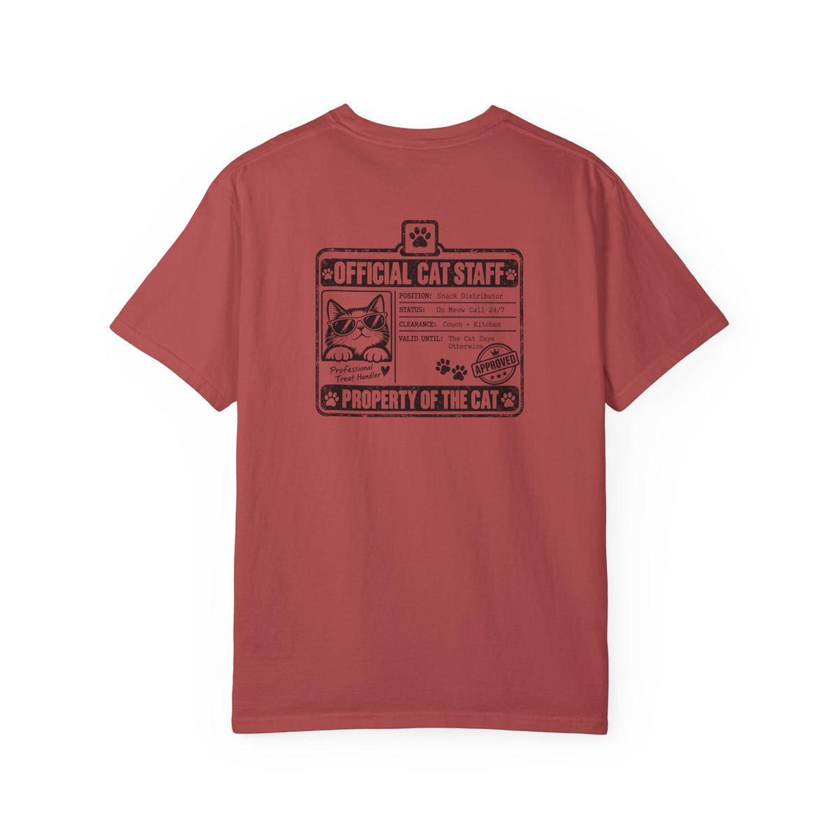 Official Cat Staff T-Shirt