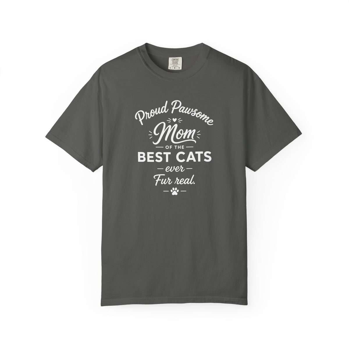 Proud Pawsome Cat Mom T-Shirt