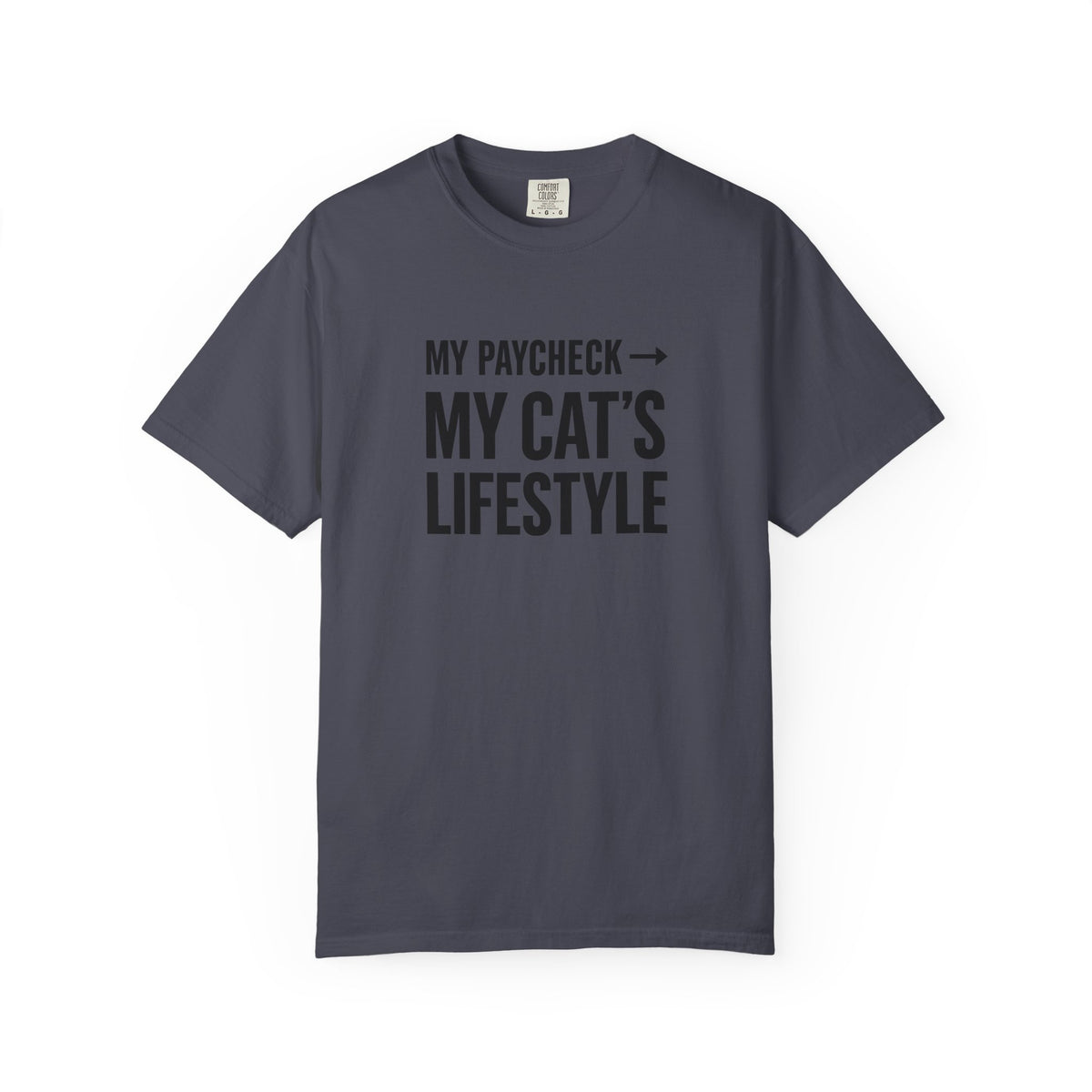 My Paycheck, My Cat’s Lifestyle T-Shirt