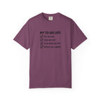 My To-Do List Cat T-Shirt