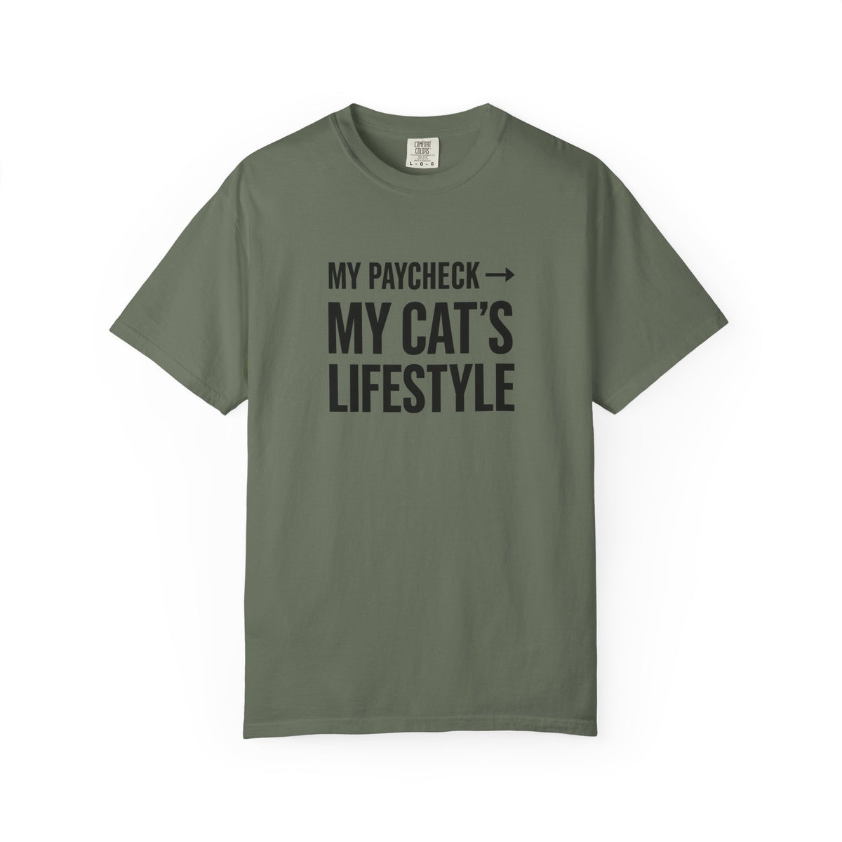 My Paycheck, My Cat’s Lifestyle T-Shirt