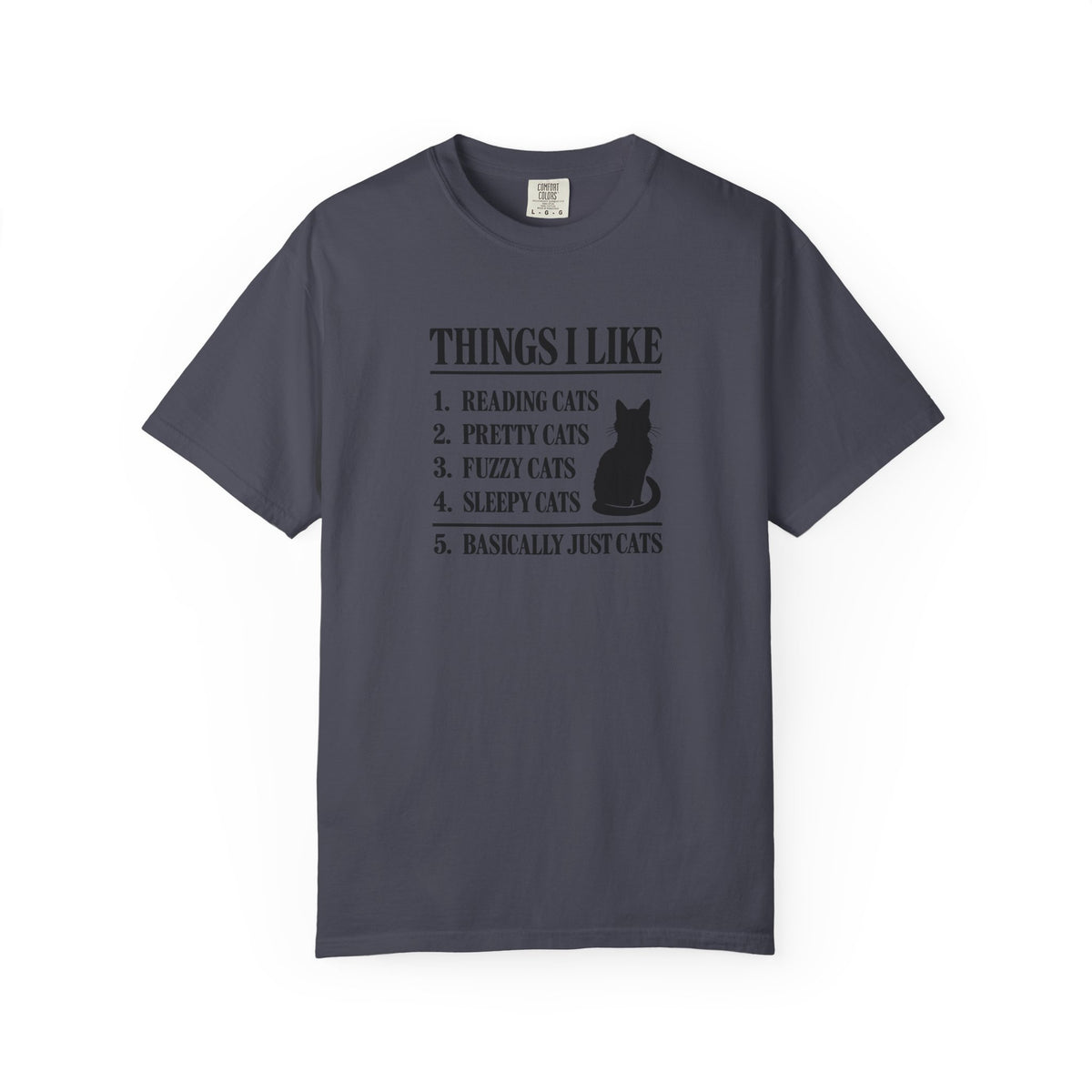 Things I Like: Basically Just Cats T-Shirt