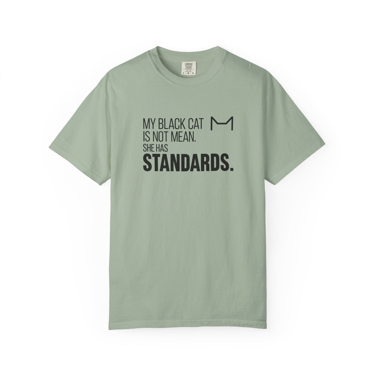 My Black Cat Has Standards T-Shirt