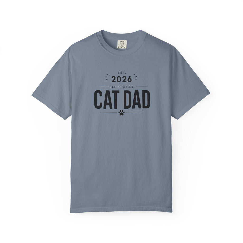 Official Cat Dad Est. 2026 T-Shirt