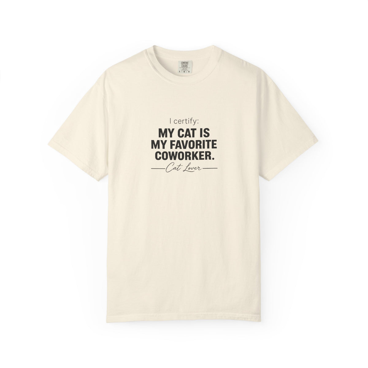 My Cat Is My Favorite Coworker T-Shirt