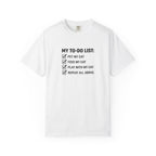 My To-Do List Cat T-Shirt