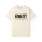 Cat Parent Homebody Overthinker T-Shirt