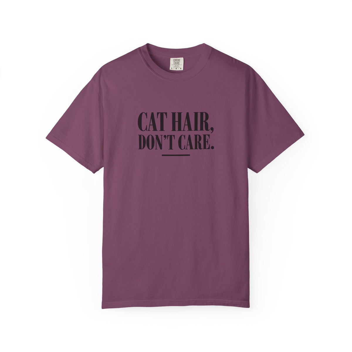 Cat Hair Don’t Care T-Shirt