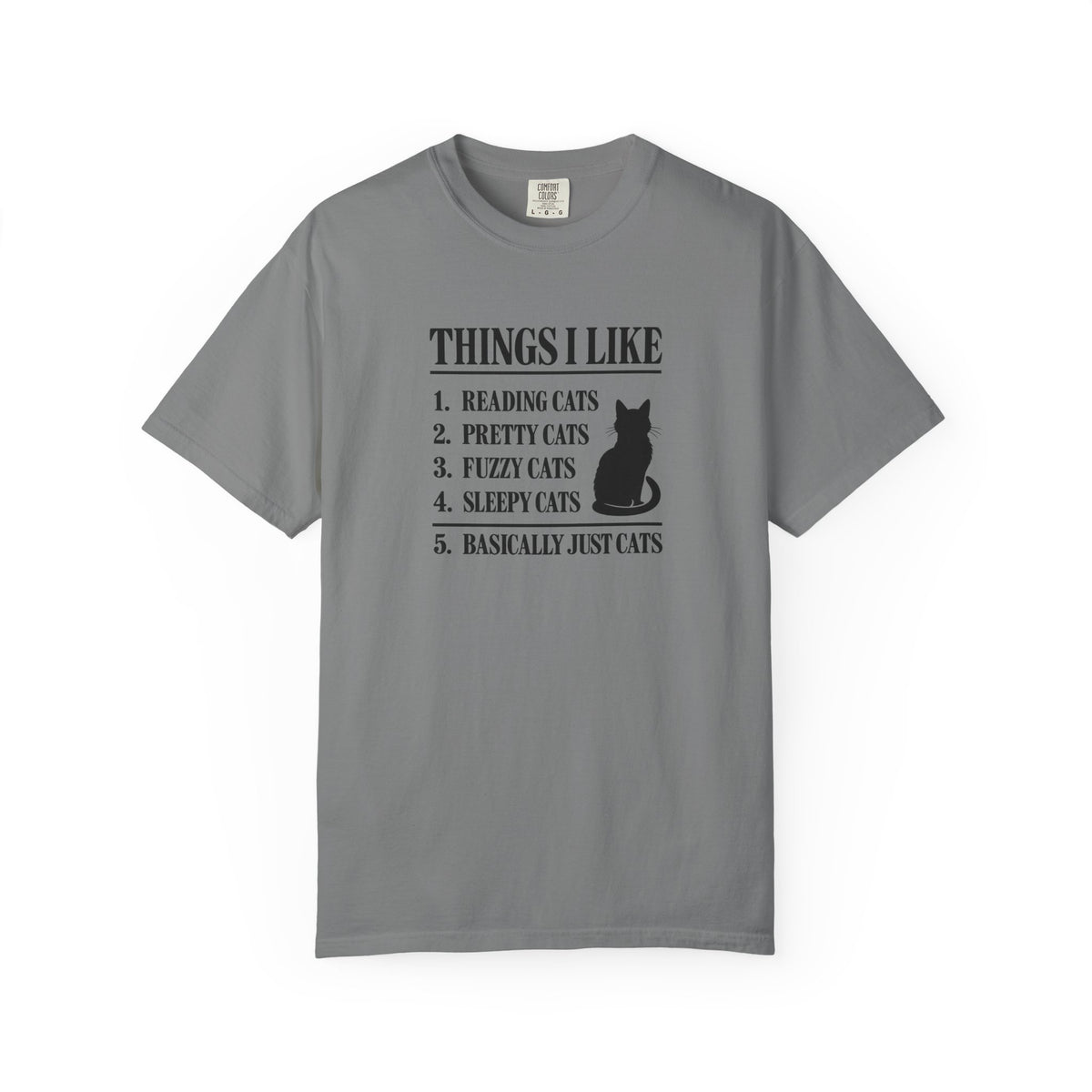 Things I Like: Basically Just Cats T-Shirt