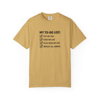 My To-Do List Cat T-Shirt