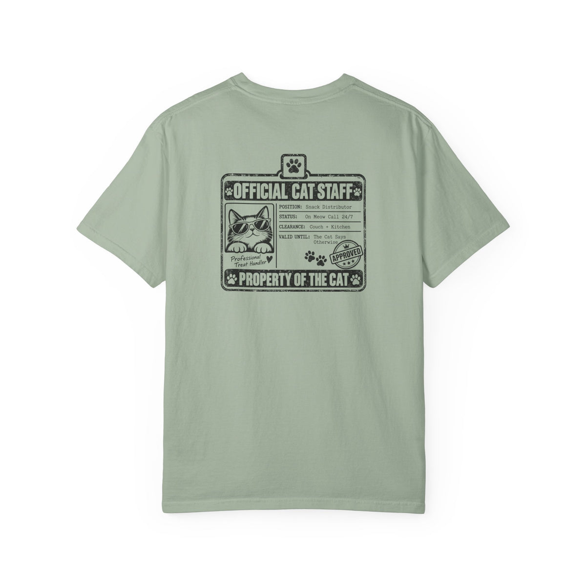 Official Cat Staff T-Shirt