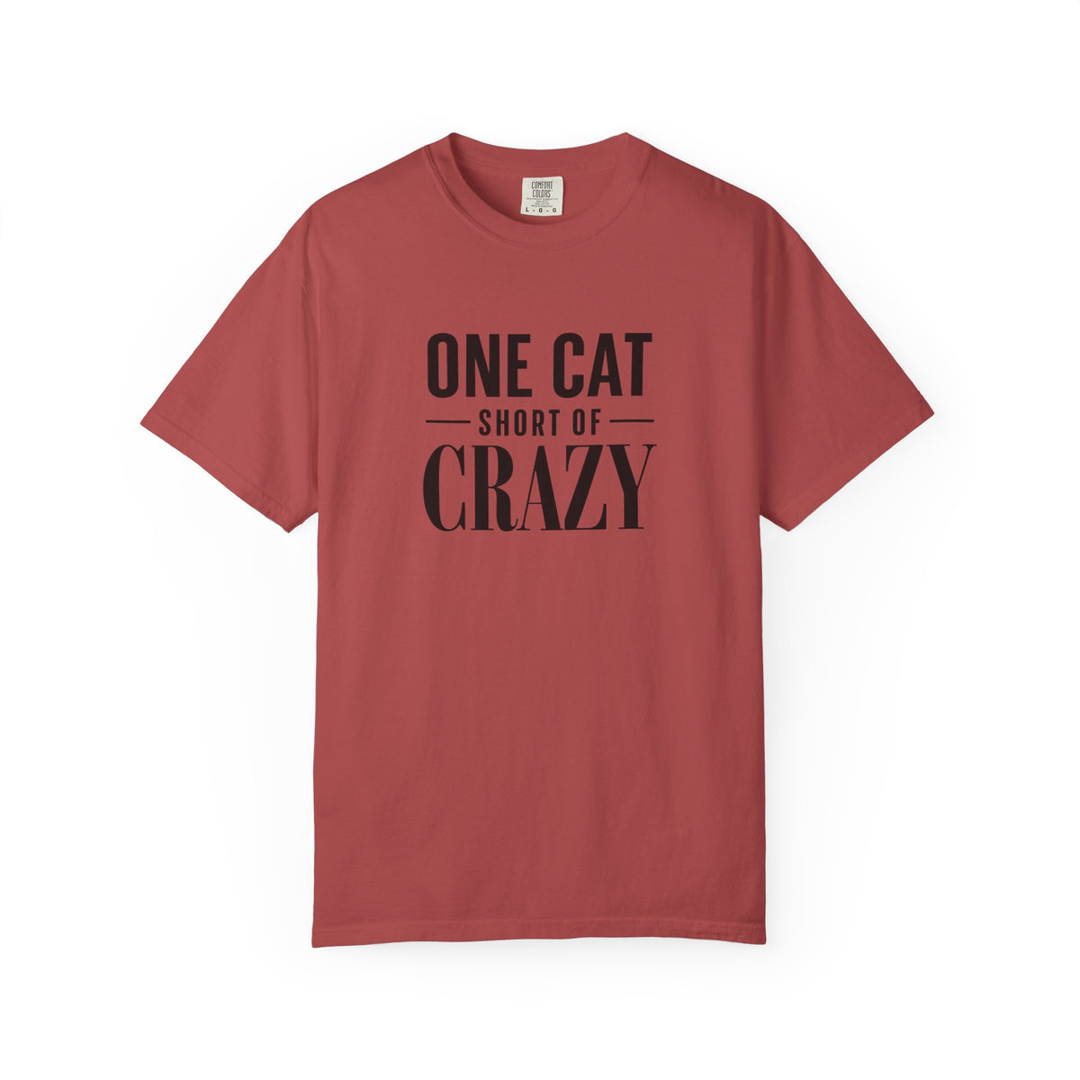 One Cat Short of Crazy T-Shirt