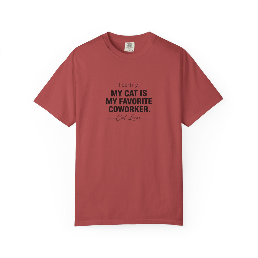 My Cat Is My Favorite Coworker T-Shirt