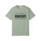 Cat Parent Homebody Overthinker T-Shirt
