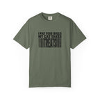 I Pay for Bills My Cat Takes Treats T-Shirt