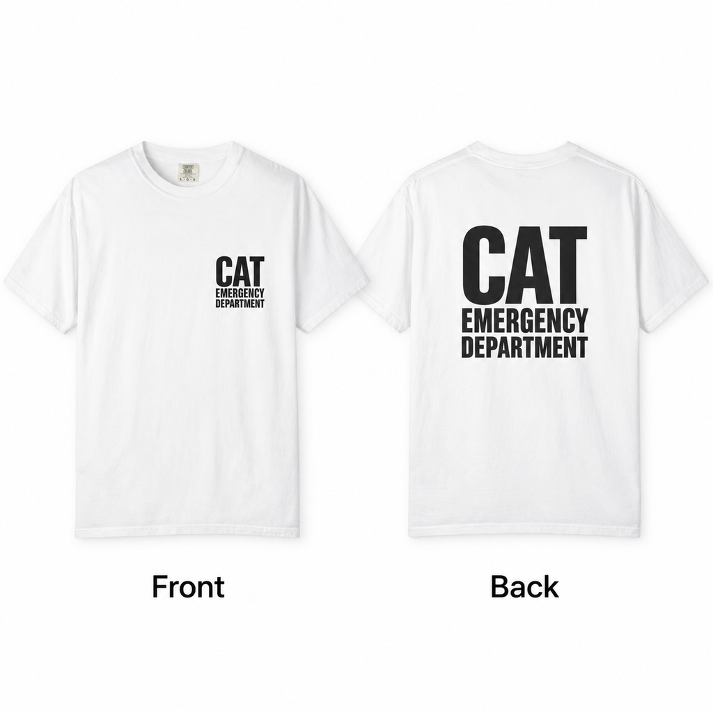 Cat Emergency Department T-Shirt
