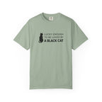 Lucky Enough to Be Loved by a Black Cat T-Shirt