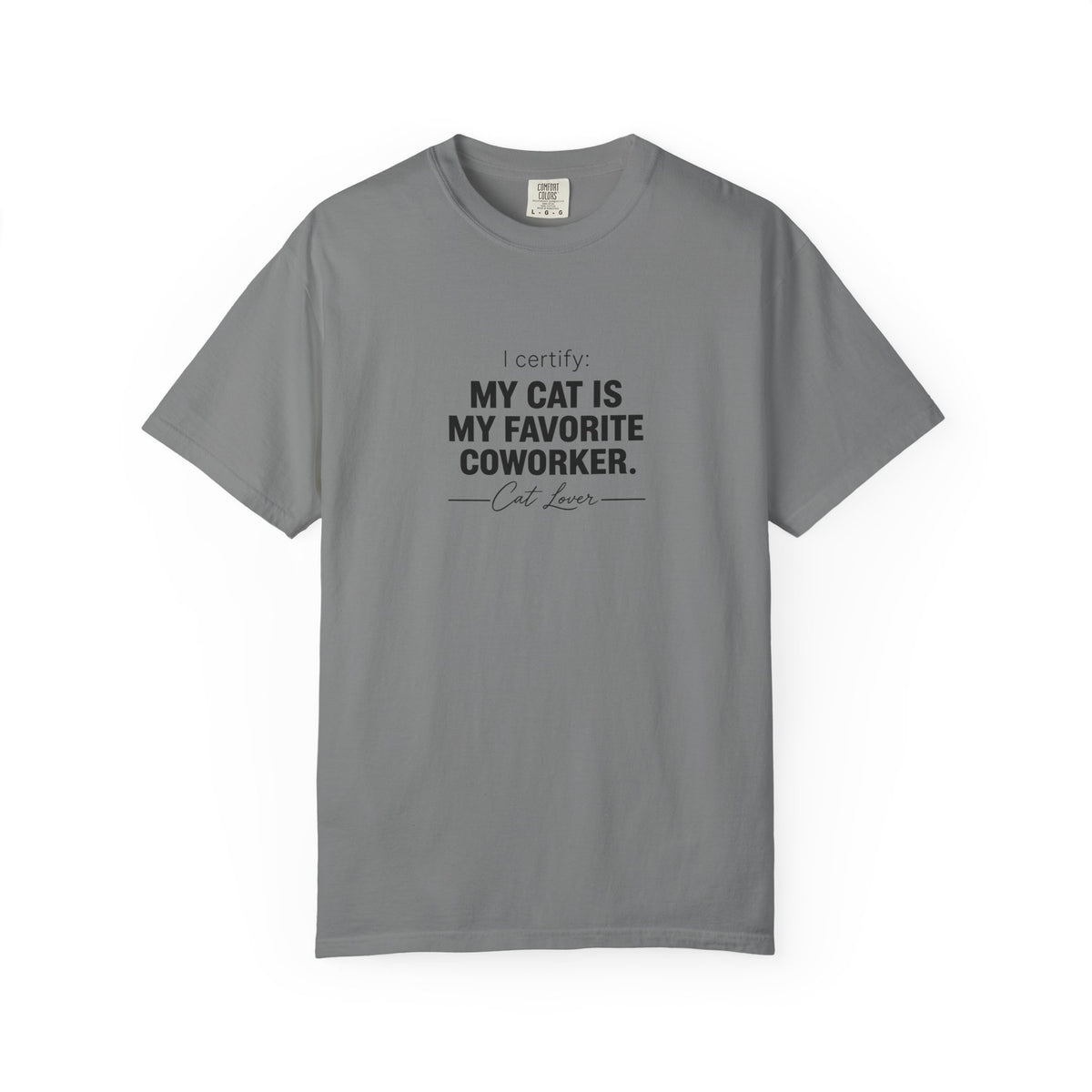My Cat Is My Favorite Coworker T-Shirt