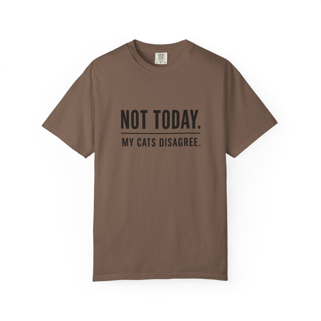 Not Today My Cats Disagree T-Shirt