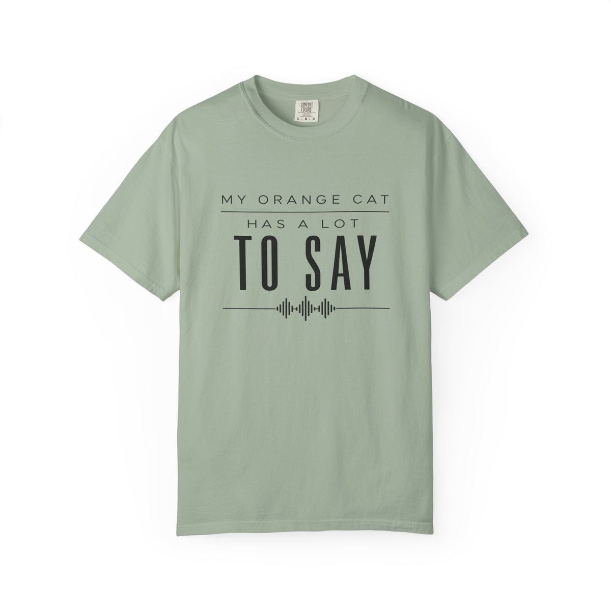 My Orange Cat Has a Lot to Say T-Shirt