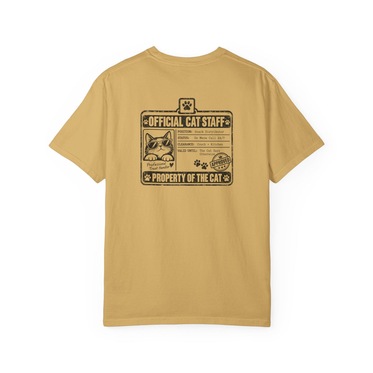 Official Cat Staff T-Shirt