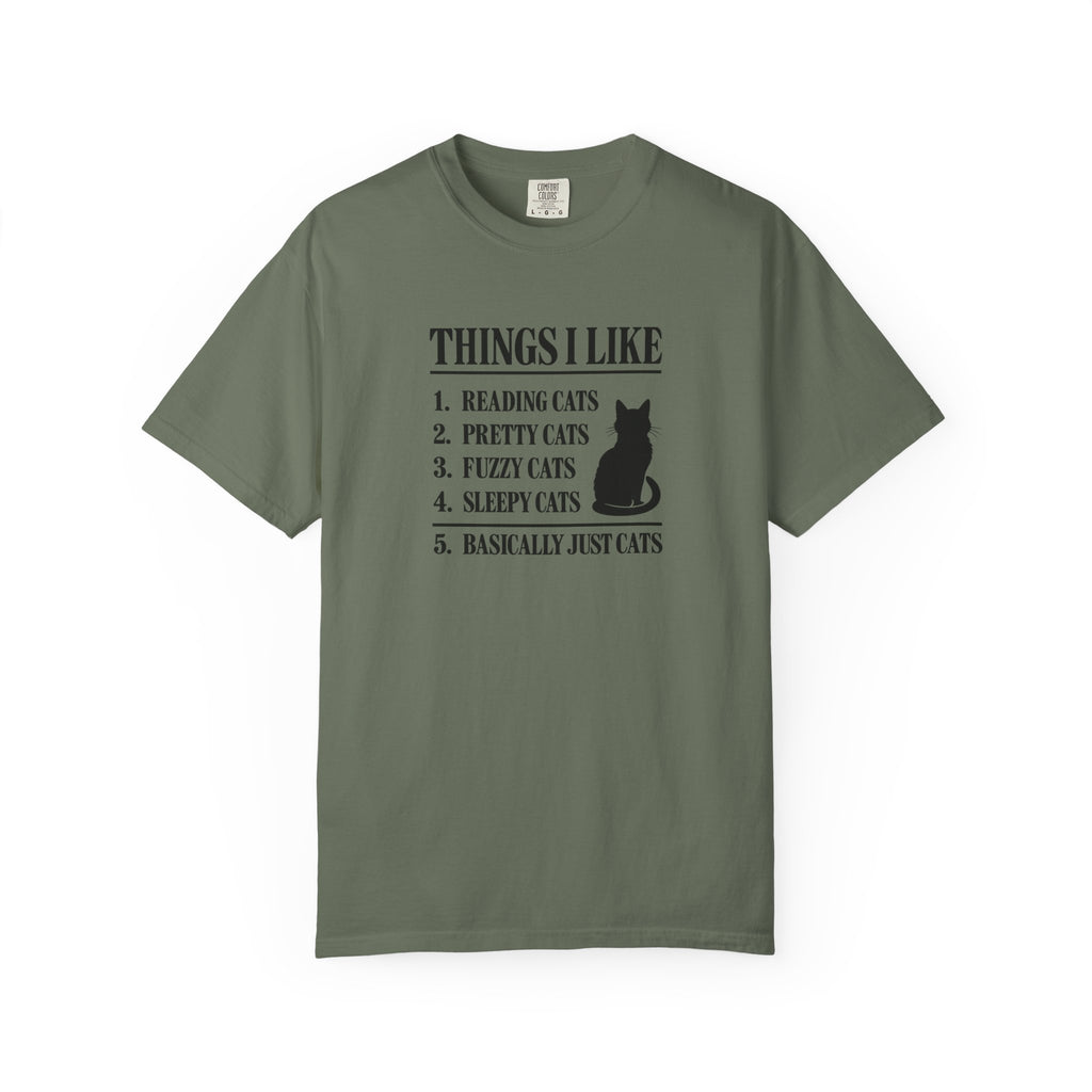 Things I Like: Basically Just Cats T-Shirt