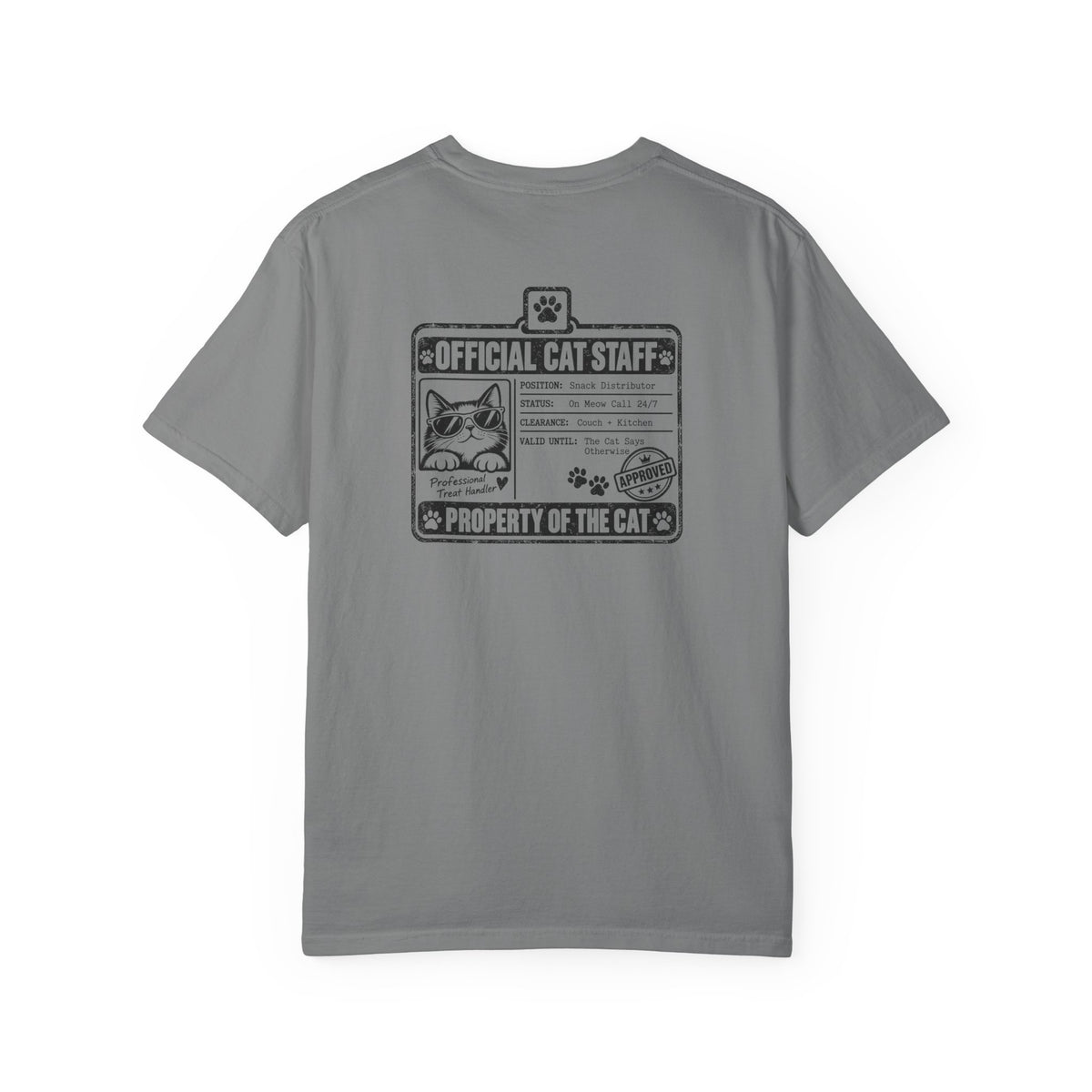 Official Cat Staff T-Shirt