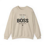 The Real Boss Lives Here Sweatshirt