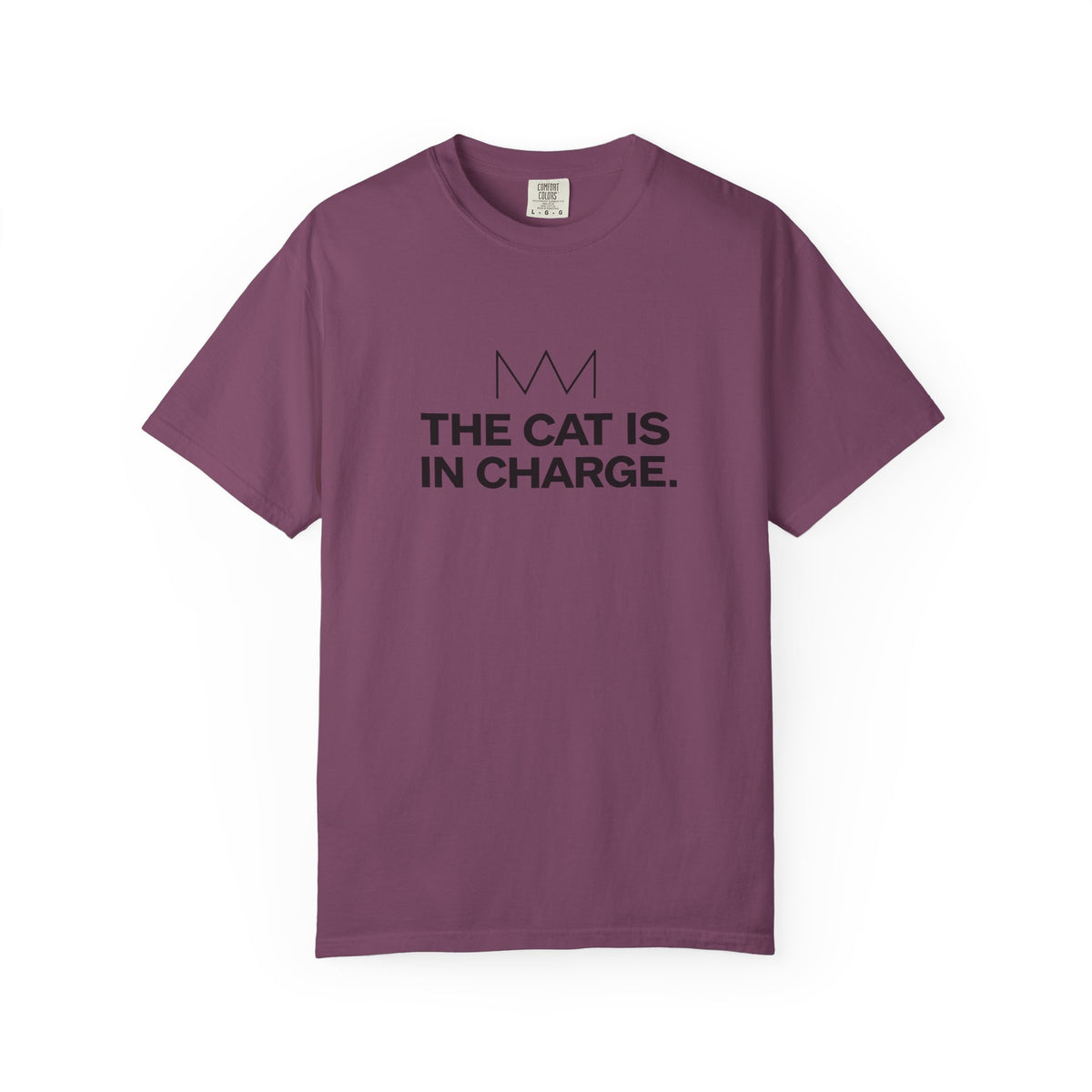 The Cat Is in Charge T-Shirt