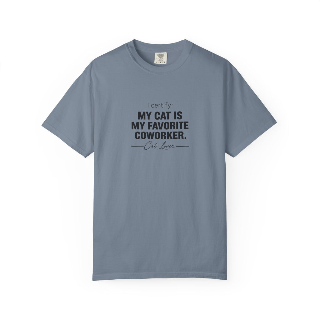 My Cat Is My Favorite Coworker T-Shirt