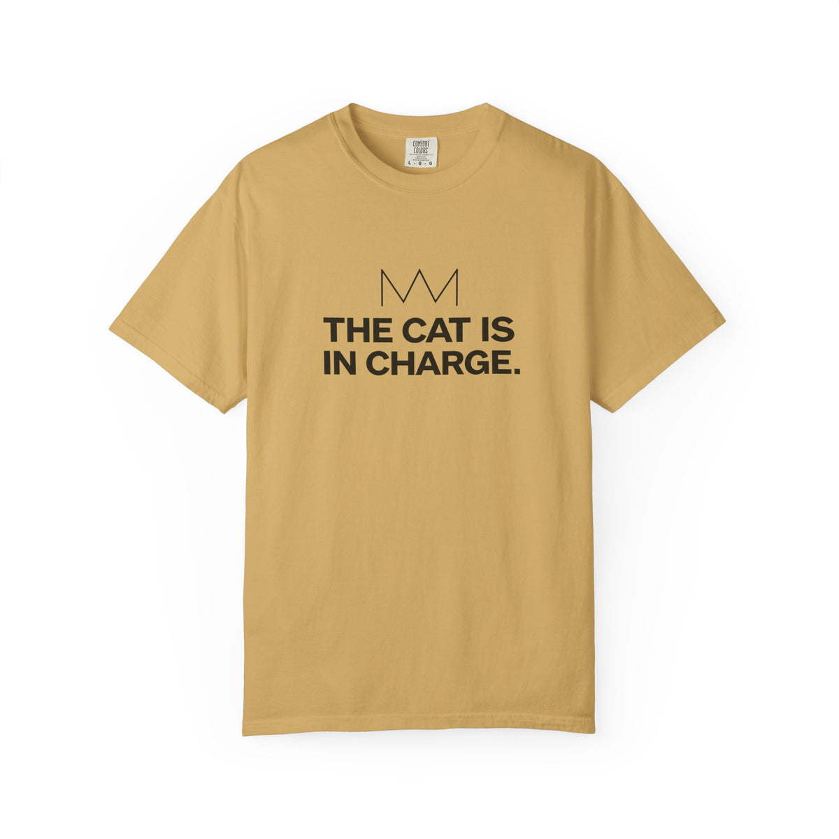 The Cat Is in Charge T-Shirt