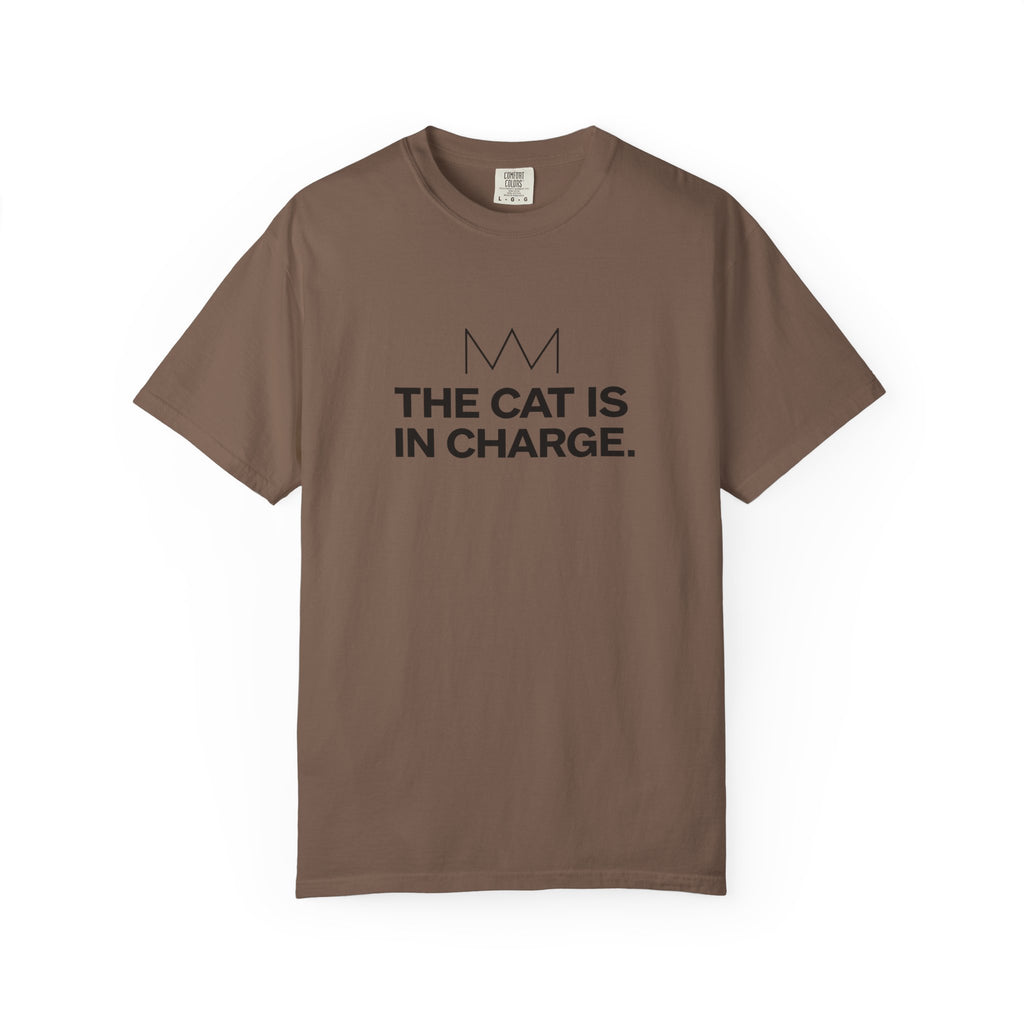 The Cat Is in Charge T-Shirt