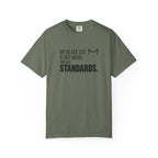 My Black Cat Has Standards T-Shirt