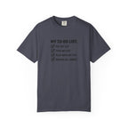 My To-Do List Cat T-Shirt