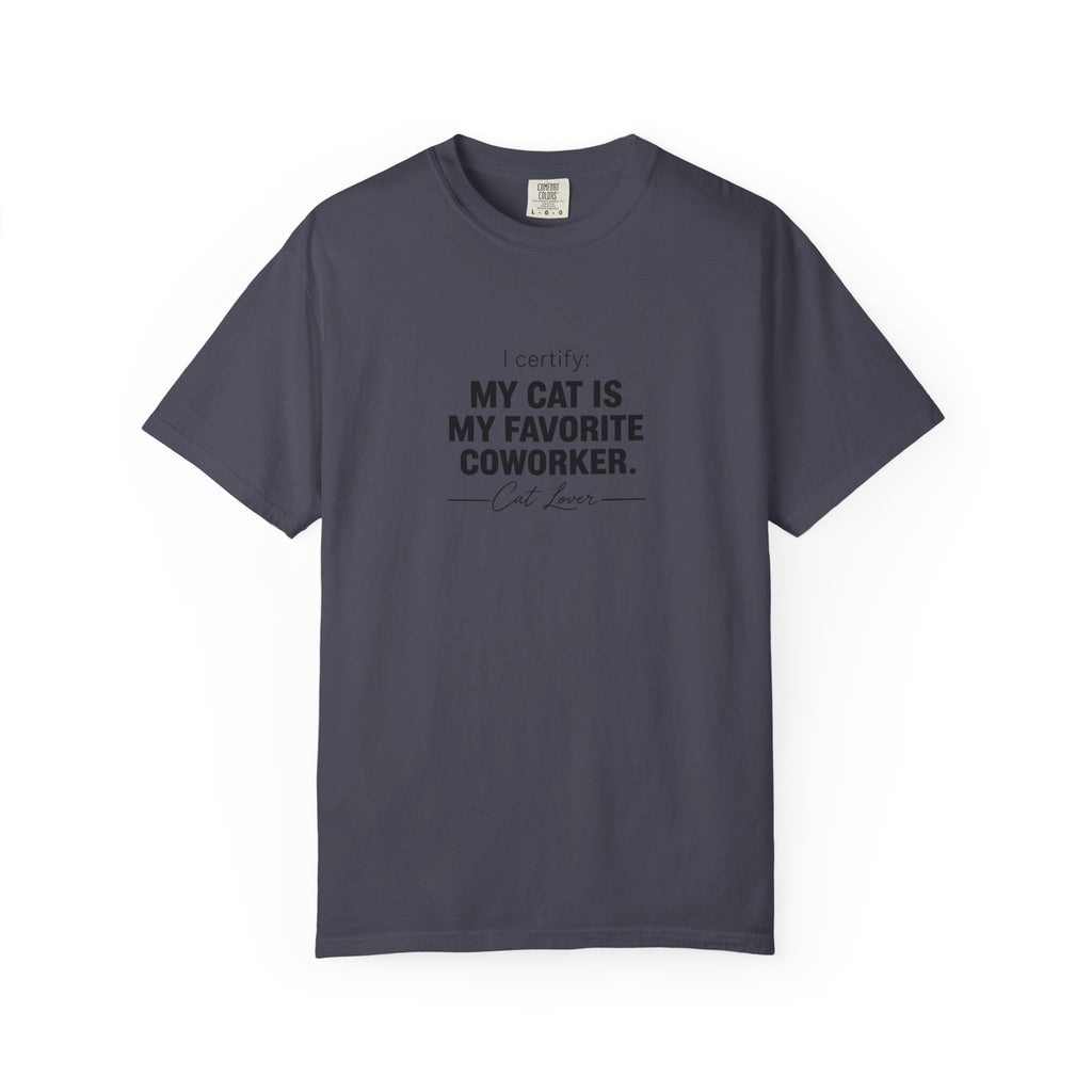 My Cat Is My Favorite Coworker T-Shirt