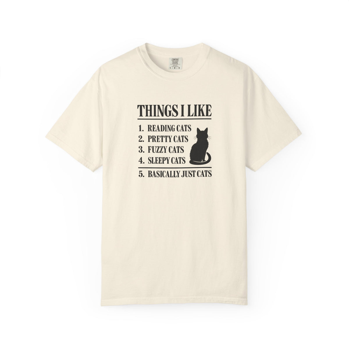 Things I Like: Basically Just Cats T-Shirt