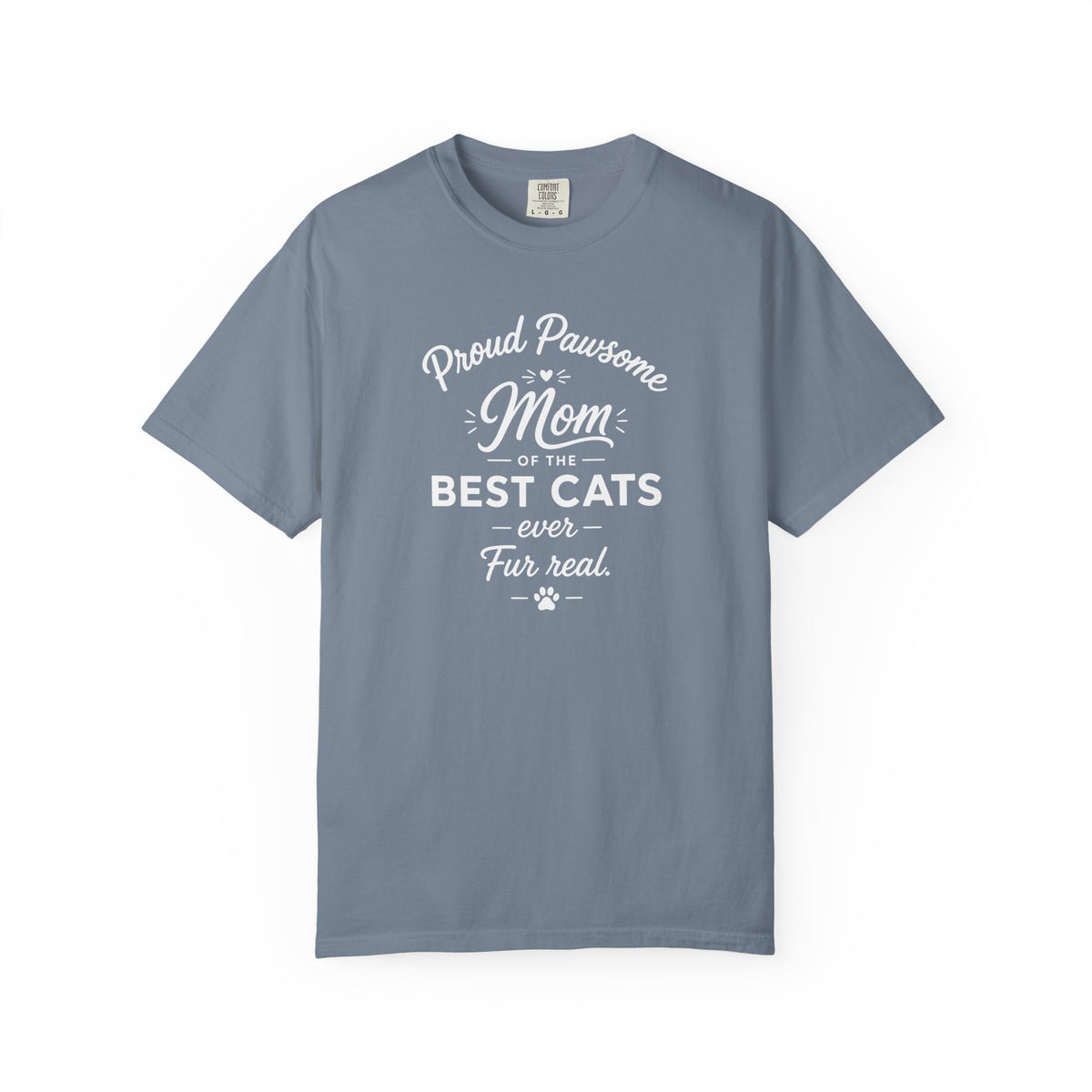 Proud Pawsome Cat Mom T-Shirt